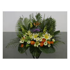 Funeral flower arrangement